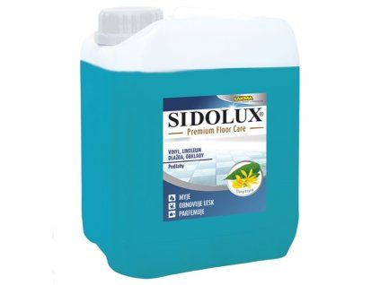 SIDOLUX PREMIUM FLOOR CARE ylang ylang modry NA PODLAHY viny, lino, dlazba, obklady 5l velke baleni