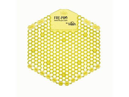 Pisoárové sítko FRE PRO WAVE 3D Citrus (žlutá) 013005