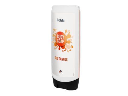 ISOLDA Red orange body soap klick&go 550ml