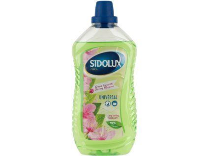 SIDOLUX cotton green tea with cherry blossoms