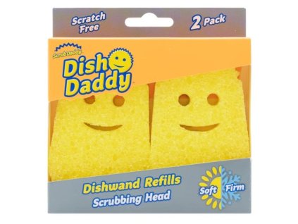 Scrub Daddy Dish Daddy nahradni houbicka zluta 2ks