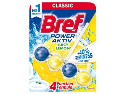 Bref power aktive lemon 50 g Bref kulicky wc blok bc system