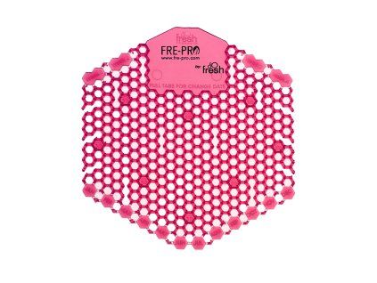 Pisoárové sítko FRE PRO WAVE 3D Kiwi/Grapefruit (růžová) 013004